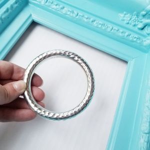 Silpada Hammered Sterling Silver Bangle